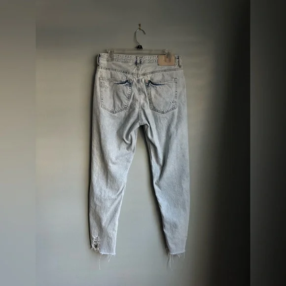 Denim ripped boyfriend jeans - Picture 3 of 4